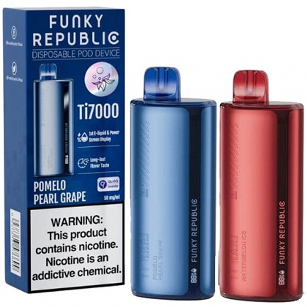 Funky Republic 7000 Puffs - Pod Descartável